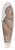 Elizabeth Moutal - Figurehead  C. Perry 39.3 inch art pintail longboard deck
