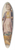 Elizabeth Moutal - Seated Figure  Liberty 39.3 inch art pintail longboard deck