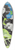 Eric Rohman - The Sea of Grass 39.3 inch art pintail longboard deck