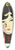 Eric Rohman - Where East is East 39.3 inch art pintail longboard deck
