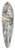 Ernest Lawson - Rocky Coast, Nova Scotia 39.3 inch art pintail longboard deck