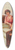 Ernest Walbourn - Goodbye 39.3 inch art pintail longboard deck