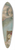 Ernst Schiess - Self-Portrait III 39.3 inch art pintail longboard deck