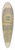 Erwin Schwabe - Epaulet 39.3 inch art pintail longboard deck
