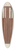 Ethel Dougan - Doors to Baptistry  Mission San Juan Bautista 39.3 inch art pintail longboard deck