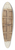 Ethel Dougan - Sacristy Door at Mission San Juan Bautista 39.3 inch art pintail longboard deck