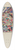 Evelyn Bailey - Crazy Quilt 39.3 inch art pintail longboard deck