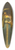 Florent Willems - A Sideways Glance 39.3 inch art pintail longboard deck