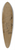 Floris Verster - Head of a dog 39.3 inch art pintail longboard deck