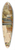 Francesco Ballesio - The Carpet Merchant 39.3 inch art pintail longboard deck