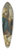 Francesco de Mura - ThePieta 39.3 inch art pintail longboard deck