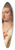 Francesco Montemezzano - Portrait of a young Venetian woman 39.3 inch art pintail longboard deck