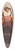 Francisco Laso - The Spinner 39.3 inch art pintail longboard deck