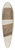 Franklyn Syres - Carved Pinewood Mold 39.3 inch art pintail longboard deck