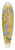 Frank Maurer - Crewel embroidery 39.3 inch art pintail longboard deck