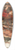 Franz Lefler - Successful Hunters 39.3 inch art pintail longboard deck