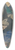 Franz Marc - Two Blue Horses 39.3 inch art pintail longboard deck