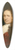 French School - Portrait of a Man 39.3 inch art pintail longboard deck
