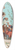French School - Rococo Chinoiserie 39.3 inch art pintail longboard deck
