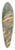 Friedrich August Matthias Gauermann - Felsruine bei Wildalpen 39.3 inch art pintail longboard deck