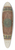 Fritz Boehmer - Pa. German Deep Dish 39.3 inch art pintail longboard deck