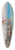 Fritz Lach - Sailing boat near the coast 39.3 inch art pintail longboard deck