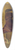 Fritz Thomsen - Rubini 39.3 inch art pintail longboard deck