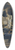 Fritz von Uhde - The Mealtime Prayer 39.3 inch art pintail longboard deck