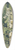 Geo Poggenbeek - View of Dinant 39.3 inch art pintail longboard deck