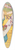 Georges Gaudy - Touring Club De Belgique 39.3 inch art pintail longboard deck
