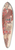 George Walker - Scotsman with Sword; Modern Dress of a Highland Chieftan 39.3 inch art pintail longboard deck