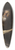 Giacinto Brandi - Hermit Saint 39.3 inch art pintail longboard deck