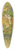 Gustave Cariot - Prigny, pontsur lYerres 39.3 inch art pintail longboard deck