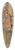 Gza Mszly - Heuwagen 39.3 inch art pintail longboard deck