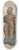 Charles Bowman - Cigar Store Indian 8.25 inch art skate deck