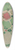 Helen Miller - M. Ward Estate 39.3 inch art pintail longboard deck