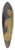 Henry Peters Gray - Paris and Helen 39.3 inch art pintail longboard deck