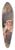Henry William - The Tambourine Player 39.3 inch art pintail longboard deck