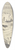 Hermann Lismann - Les Bause 39.3 inch art pintail longboard deck