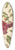 Herman Saftleven - A Hollyhock 39.3 inch art pintail longboard deck