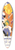 Horace Taylor - Brightest London, and home by Underground 39.3 inch art pintail longboard deck