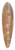 Hugo Charlemont - Village Street 39.3 inch art pintail longboard deck