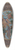 James McLellan - Tinsel Picture 39.3 inch art pintail longboard deck