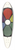 James Ward - Darkened Shades of the Primaries and their Complementaries 39.3 inch art pintail longboard deck