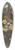 Jan Pieter Brueghel - An iris, carnations, roses and other flowers in a glass vase on a ledge with butterflies 39.3 inch art pintail longboard deck