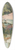 Jean Franois Raffalli - La bonne aventure 39.3 inch art pintail longboard deck
