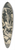 Johannes Josephus Aarts - Death crushing a book reader 39.3 inch art pintail longboard deck