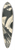 Johannes Josephus Aarts - Man tied up, in front of the rising sun 39.3 inch art pintail longboard deck