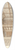 John Buckler - Interior View of the Hall at Hatfield House 39.3 inch art pintail longboard deck