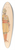 John Charlton - Officer 7th Bombay Lancers 39.3 inch art pintail longboard deck